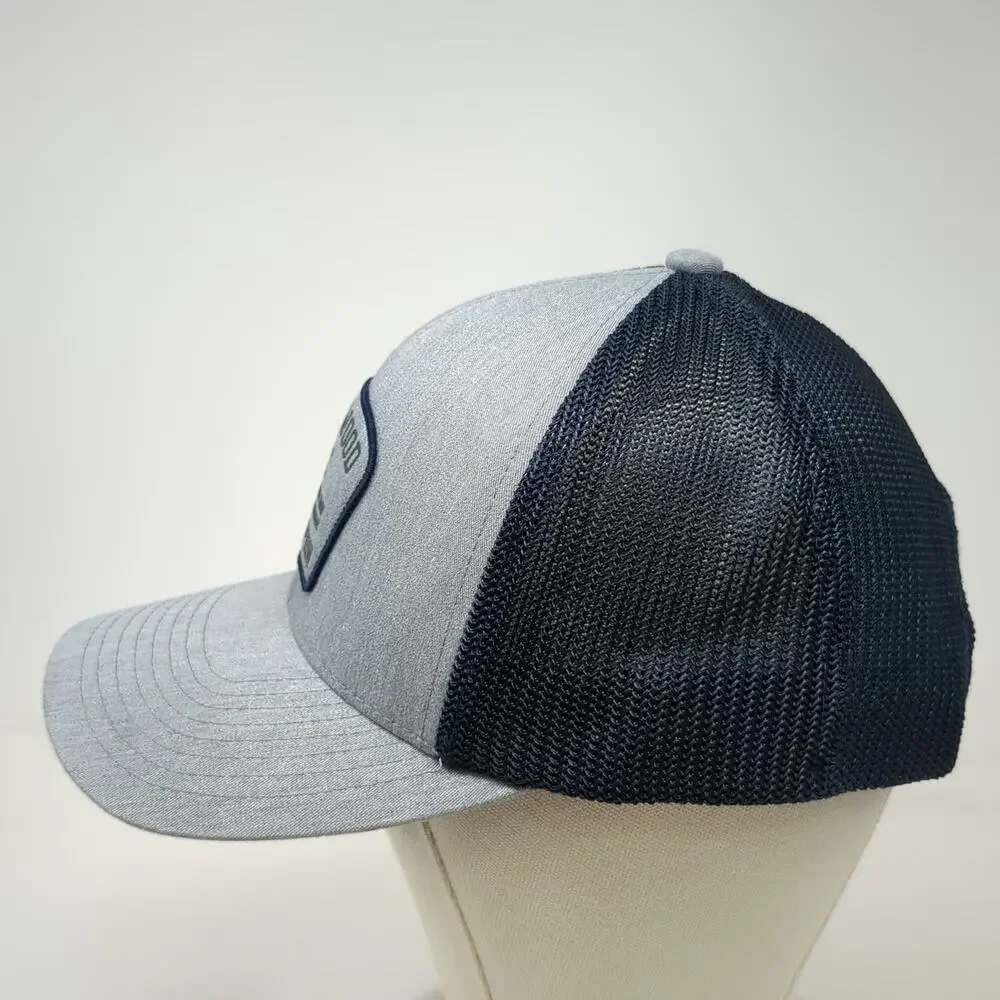 Yupoong Trucker Hat Gray Blue One Size Bushwood CC Mesh Snapback Caddyshack Golf